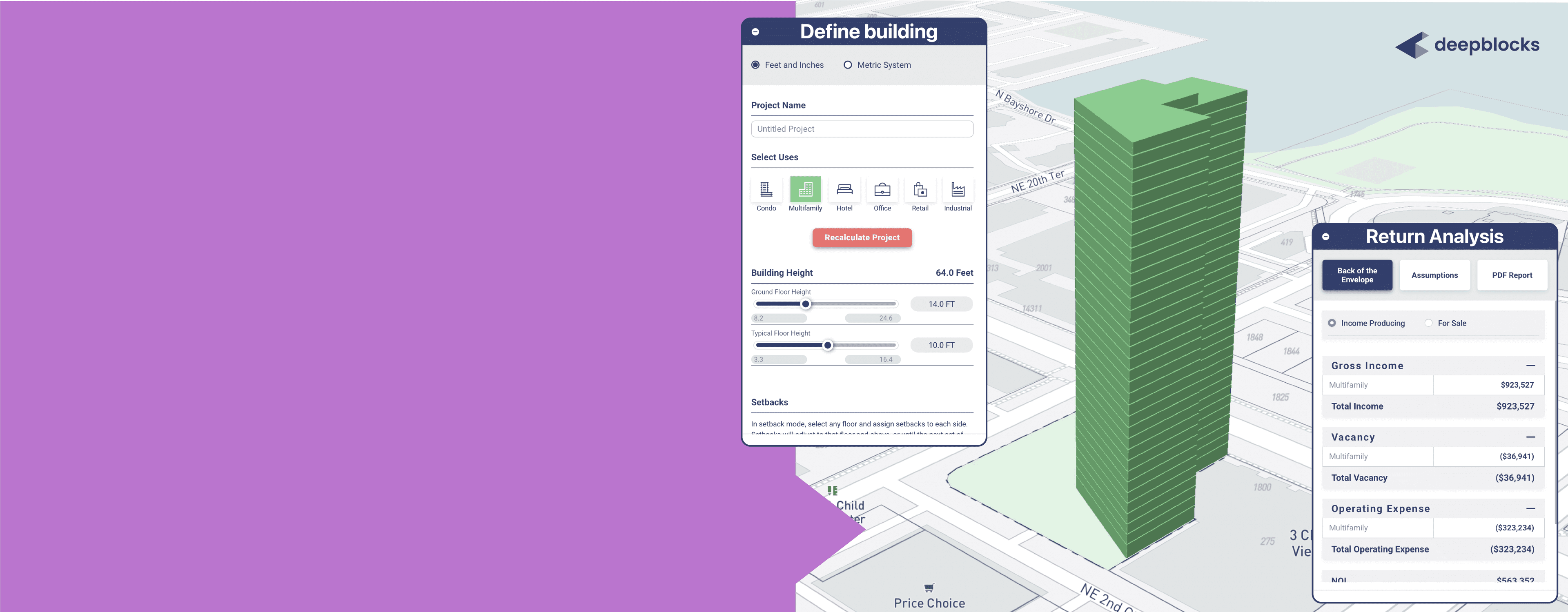 Go from concept to feasibility in minutes.