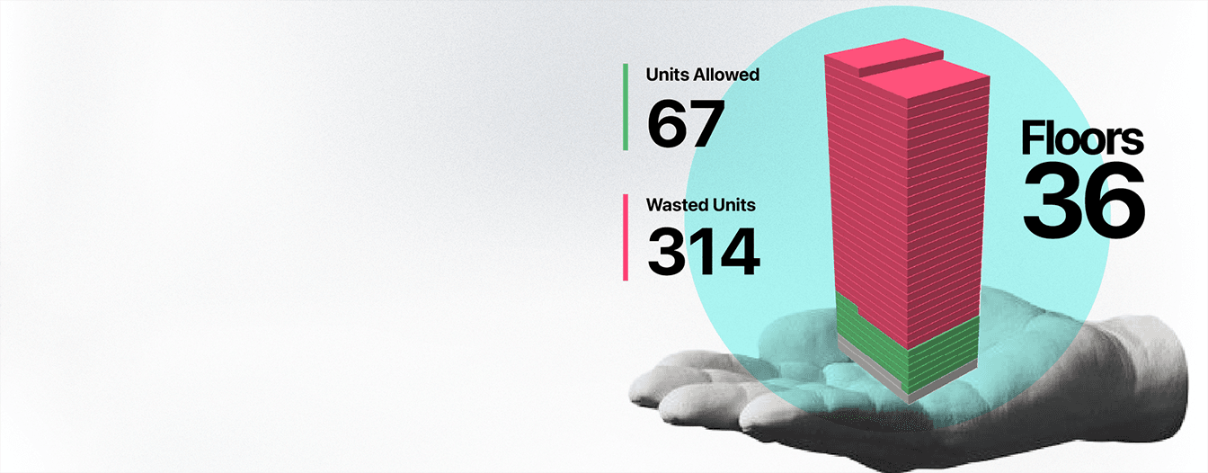 Model zoning scenarios in 3D—before anyone else.