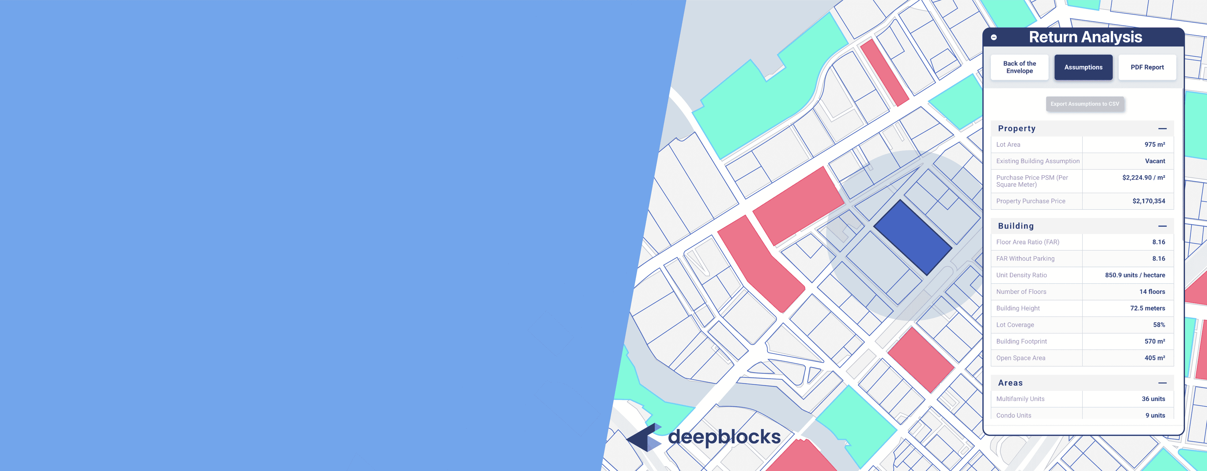 Source off-market development opportunities in minutes.